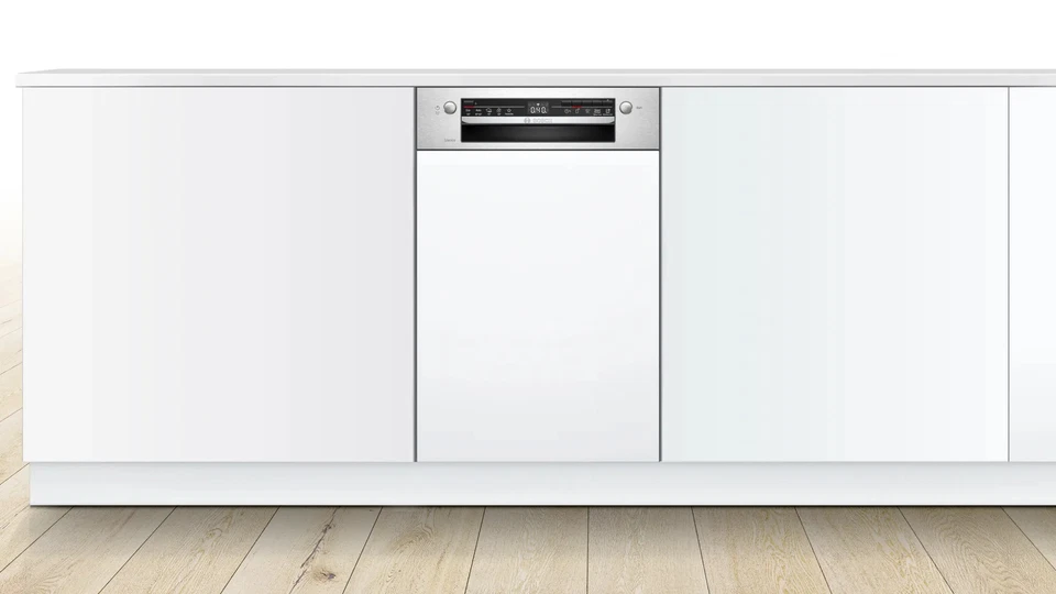 Geschirrspüler 45cm teilintegriert Edelstahl Home Connect AquaStop leise - Bild 4 von 4