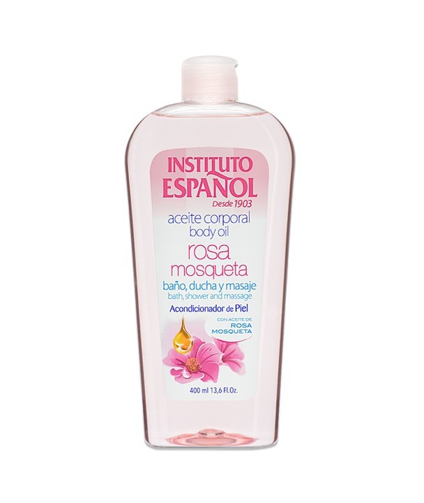 INSTITUTO ESPAÑOL Rosehip Body Oil 400ml Vegan Daily Hydration