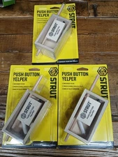 Lot of 3-HUNTERS SPECIALTIES STRUT Push Button Yelper Turkey Calls NEW! Hardwood