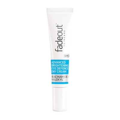 Fadeout Skincare Advanced Brightening Eye Defence Tagescreme LSF 20, 15 ml. Neu.