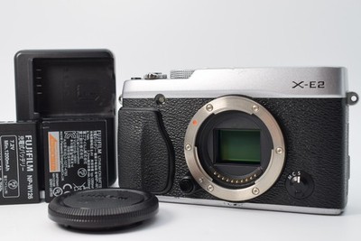 Fujifilm Fuji X-E2 Mirrorless Digital Camera Silver