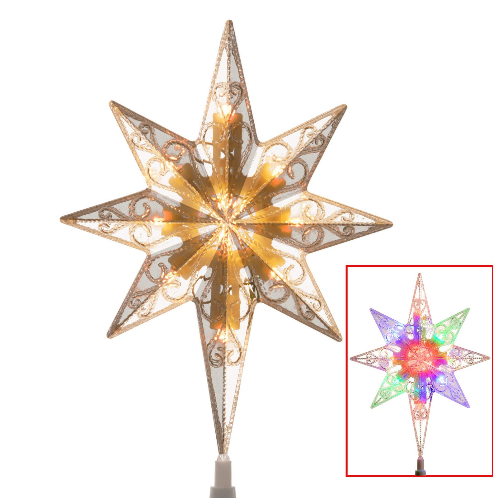 11 in. Bethlehem Star Tree Topper