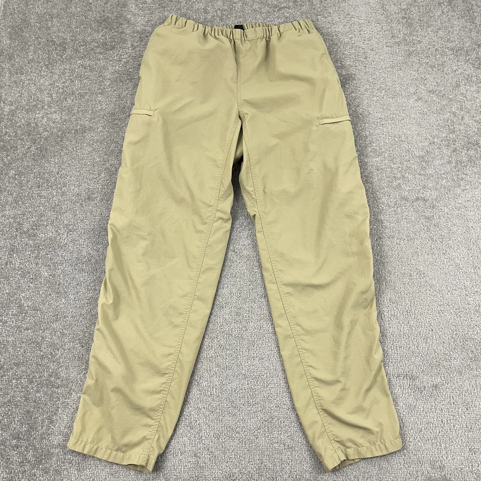 Patagonia GI II 2 Pants Mens Small / 30" Tan Brown Fishing Hiking Zip Pockets