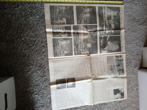 21 luglio 1969 South Bend Indiana Tribune giornale sbarco sulla luna FANNO FATTO! - Foto 5 di 8
