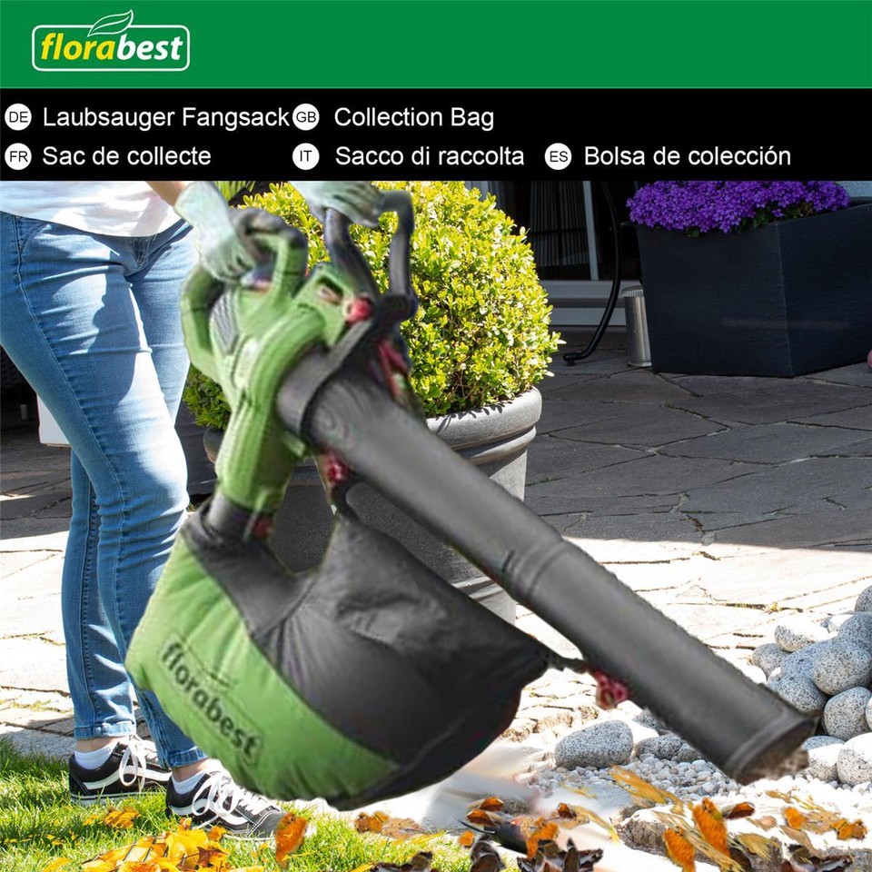 Florabest Leaf Bag 55L LIDL 3in1 Electric Leaf Blower FLS 3000 B2 IAN