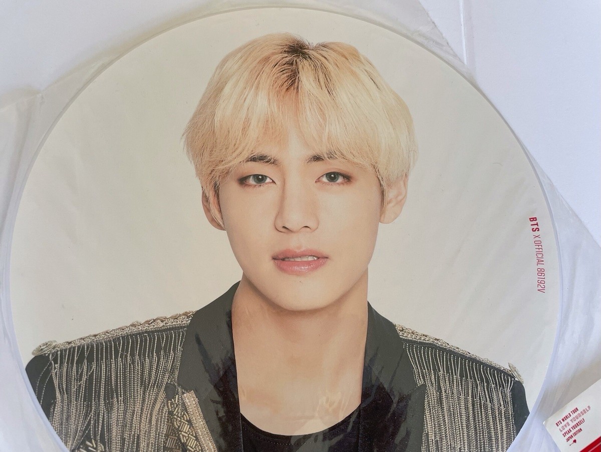 BTS V Kim Taehyung Image Picket Fan BTS Love Yourself Tour