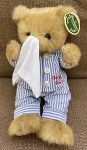 The Bearington Collection Illie Willie - Get Well Soon Teddy Bear Plush 11