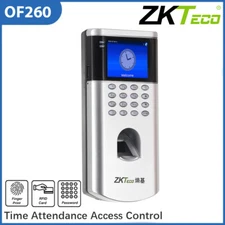 ZKTeco OF260 Time Clock Employee Biometric Fingerprint Time Attendance Machine