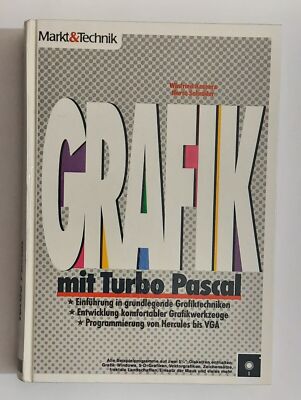 Winfried Kassera, Horst Schröder - Grafik mit Turbo Pascal (386, Retro PC, 1990)