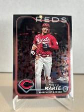 Noelvi Marte RC 2024 Topps Chrome Update Rookie Debut #USC91 Cincinnati Reds