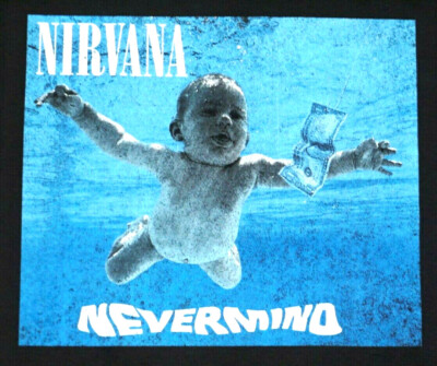 90s NIRVANA NEVERMIND Tシャツ  COBAIN VINTAGE 1991 NIRVANA KURT COBAIN NEVERMIND TOUR T-SHIRT