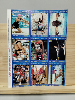Sports Illustrated Kids 2000 10 October Uncut Card Sheet  David Robinson