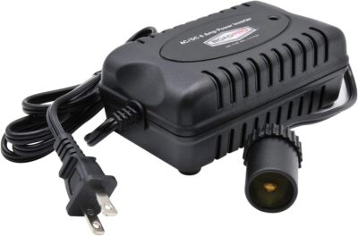 RoadPro RPSL7001 AC to DC 6 Amp Power Converter Black 