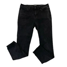 Judy Blue Skinny Fit Leg Jeans Stretch Denim Washed Black JB8883 size 30