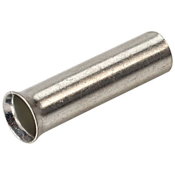 0.5mm Non Isolato Bootlace Boccola IN Ottone 6mm Lunghezza - Confezione Di 100