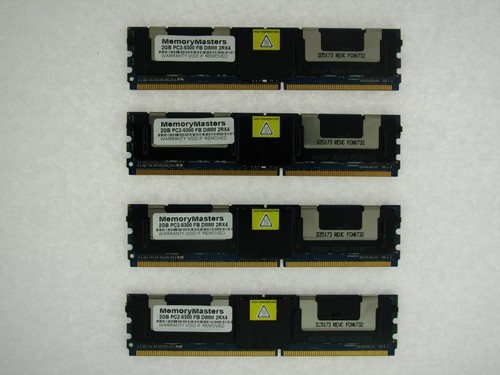 NOT FOR PC! 8GB 4x2GB PC2-5300 ECC FB-DIMM for Apple Xserve Late 2006 Server - Picture 3 of 4