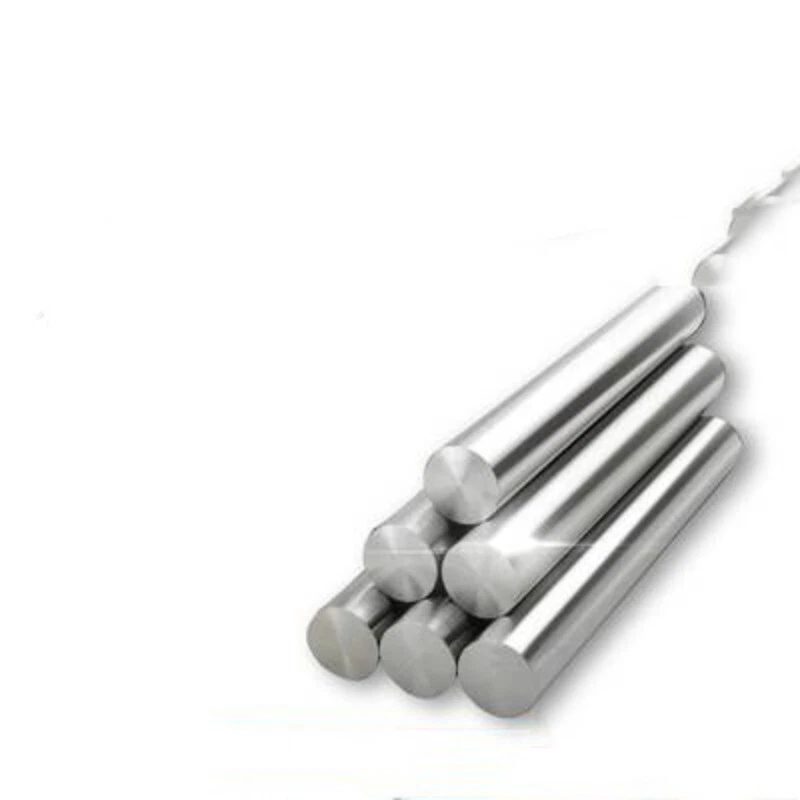 1PC 99.95% tungsten tungsten rod round rod Ø10 mm 50 mm silver  E0120  SY - Image 2 of 2