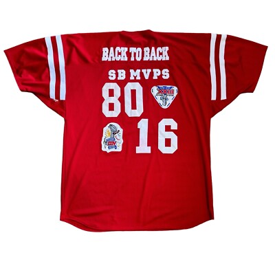 VTG Mitchell & Ness Jersey Super Bowl XXIII Super Bowl XXIV Back to Back SB MVPS