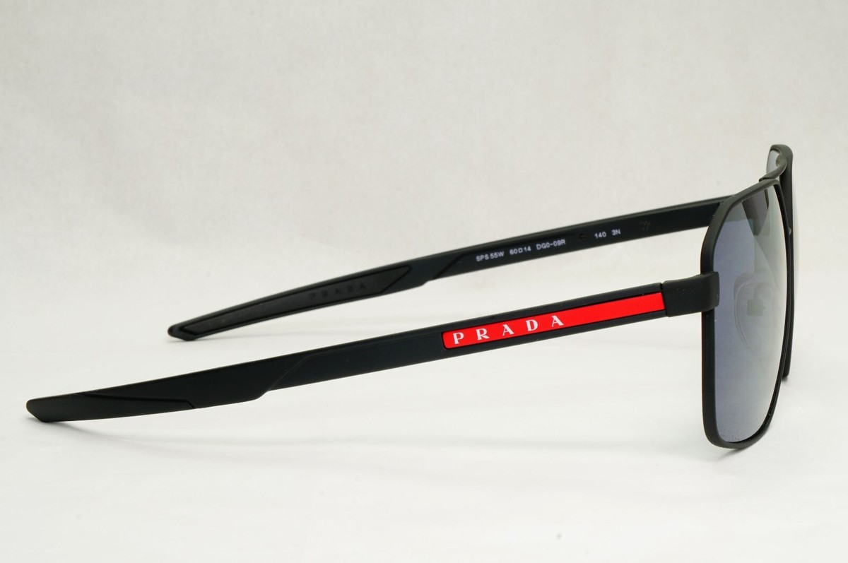 Prada sport sunglasses Black and iridecscent Amazon.com: Prada PR 58YS - 1AB09S Sunglasses 57mm  main image 3
