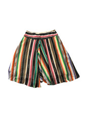 Lauren Ralph Lauren Multicolored Striped Layered A-Line Flare Skirt, Size 8
