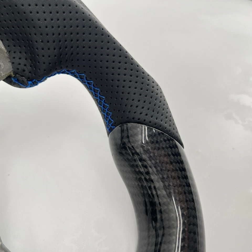 Volante de fibra de carbono real para Lexus GS350 GS300 ES350 RX350 2016-2018 Foto 4 de 4