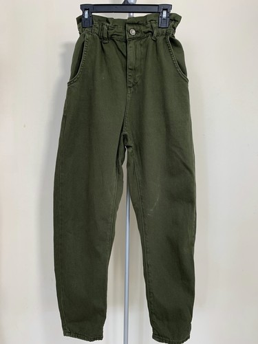 NWD ZARA Dark khaki Z1975 BAGGY JEANS 