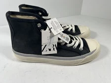 ZARA MAN HIGH TOP SNEAKERS SHOES Black New Size 9