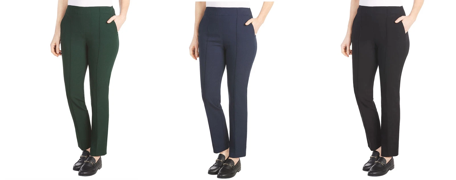 Hilary Radley Ladies' Pintuck Pull-On Pant