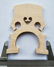 3/4 Cello Maple Bridge Accessory Cello Parts Fitting Foot width around 83mm