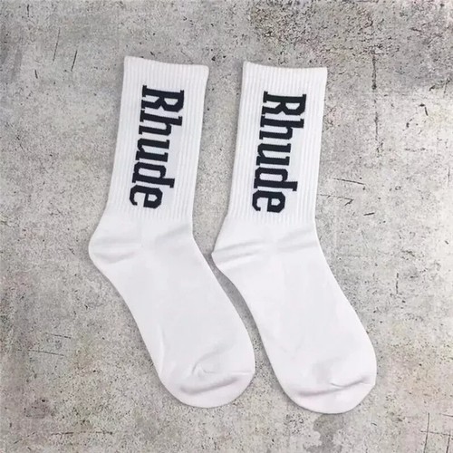 2 Pairs Mens Womens RH Crew Socks Soft RHU Comfort DE Breathable Athletic Socks - Picture 3 of 5