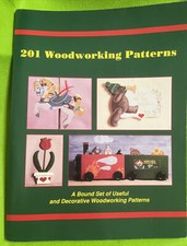 201 Woodworking Patterns, Paperback, good condition