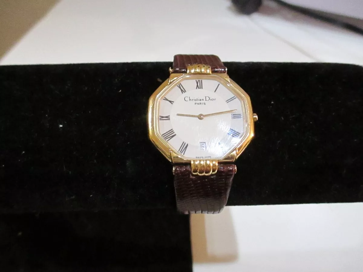 Vintage Womens Christian Dior Watch with newly placed battery | eBay