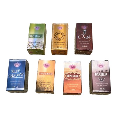 3er Set Moschus Moschus 2,5ml Herkunft Indien Unisex Parfümöl Alkoholfrei Attar