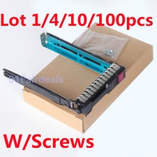 Lot 651687-001 2.5" SFF SAS SATA HDD Tray Caddy For HP Gen8 DL380p DL360p Gen 9