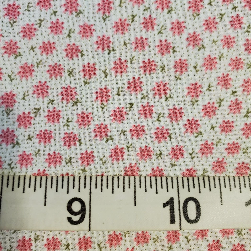Shabby Chic Flowers Fabric Cotton Floral FQ HY BTY Fat Quarter By the Yard - Image 3 of 3