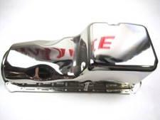 1965-1990 Big Block Chevy 396-454 Steel 4qt Oil Pan Chrome E44041c 1965-1990 Big Block Chevy 396-454 Steel 4qt Oil Pan Chrome E44041c