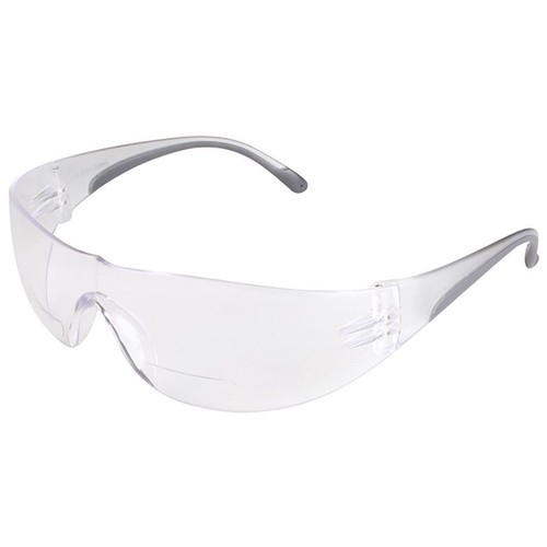 Bouton Zenon Z12R Bifocal Safety Glasses with Clear Lens Multiple