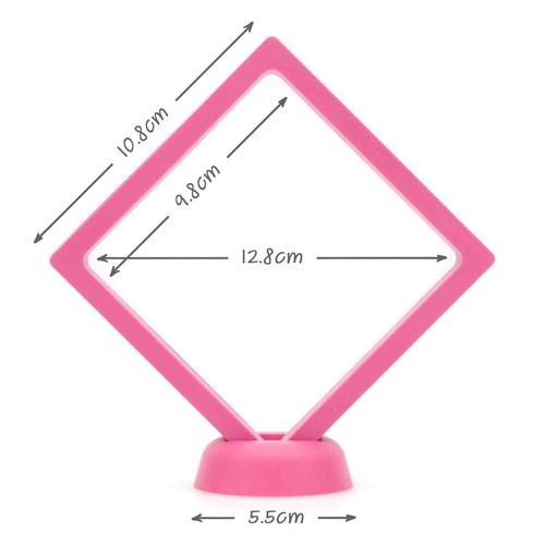 Schweberahmen 3D Display Schmuck Anhänger Münze Ring Box Etui & Ständer 5er-Pack UK - Bild 33 von 89