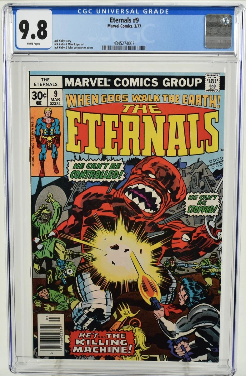 Eternals 9.8 Near Mint/Mint Comics, Graphic Novels & TPBs for sale