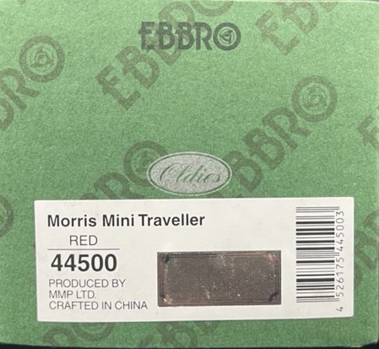 Ebbro 1/43 Austin Mini Traveller rojo #44500 Foto 4 de 4