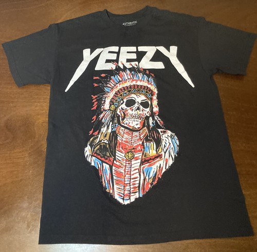 Authentic Yeezy Tour Black Graphic T 