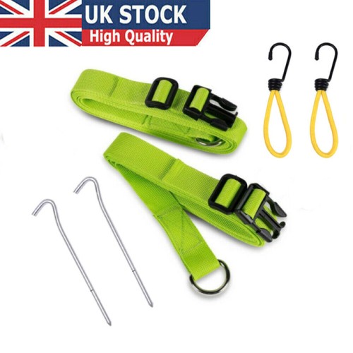 Kampa Dometic Storm Straps Awning Tie Down Kit Caravan Motorhome Green