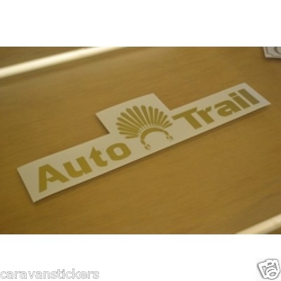 AUTOTRAIL Motorhome Name Sticker Decal Graphic - SINGLE | eBay UK