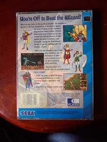 SEGA Dark Wizard Strategy w/ Manual MA-13 1994 Sega CD Video Game