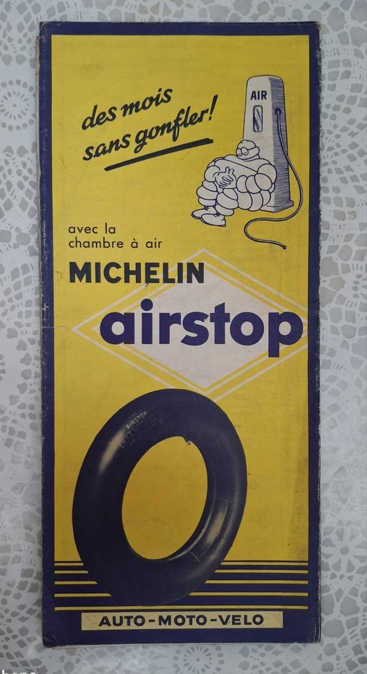 Vintage Carte Michelin Paper Map.no 203 Luxembourg Area, 1950's - Image 2 of 2