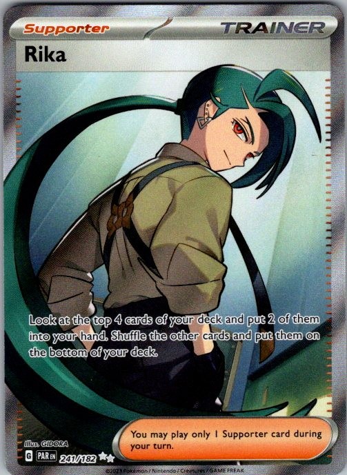 Rika Ultra Rare SV04: Paradox Rift 241/182 NM
