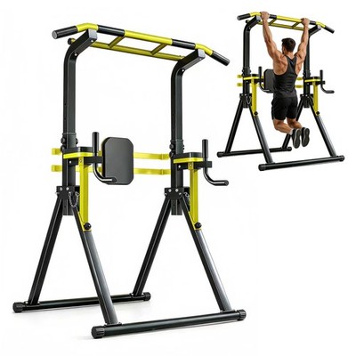 10-Level Adjustable Power Tower Home Gym, 440lb Capacity
