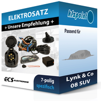 FüR Lynk & Co 08 Suv 09.2023-Jetzt Ecs E-Satz 7Polig Fahrzeugspezifisch Neu
