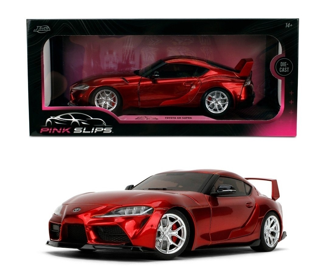 Jada Pink Slips Toyota GR Supra Mk5 Diecast Model 1:18 Metallic