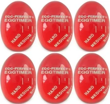 Norpro Egg Perfect Color Changing Egg Timer  (6-Pack)